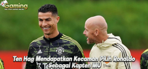 Ten Hag Mendapatkan Kecaman Pilih Ronaldo Sebagai Kapten MU